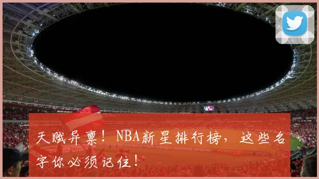 天赋异禀!NBA新星排行榜,这些名字你必须记住!